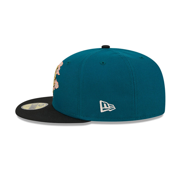 New York Mets 59FIFTY Cloud Spiral Green Cap